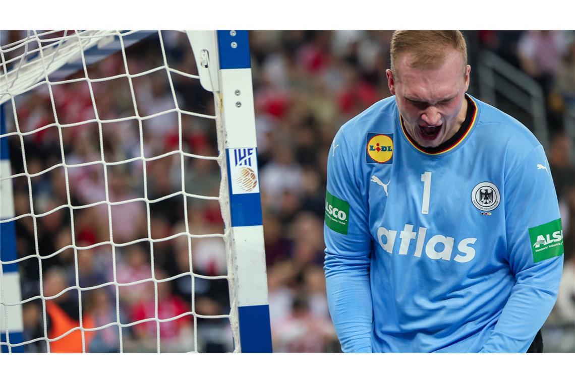 DHB-Keeper David Späth bringt Emotionen ins Spiel – zu sehen bei ARD und ZDF.