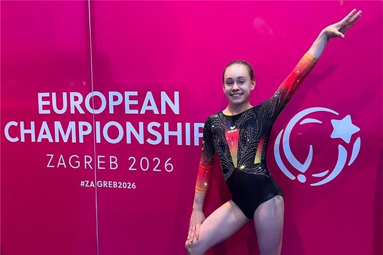 Die 14-jährige Amelie Schilling hat in Kroatien erstmals eine internationale Meisterschaft bestritten.