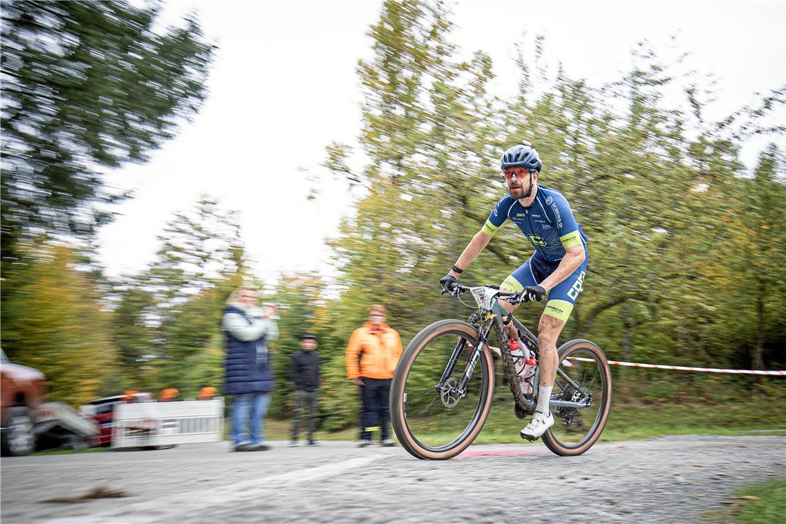 Die 27,6 Kilometer lange Runde beim Lautertal-Bikemarathon führt zu einem Teil ü...