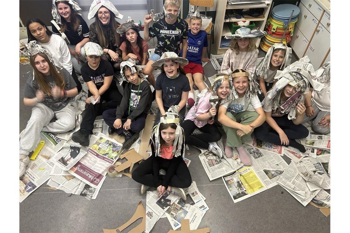 Die 4b der Schillerschule.