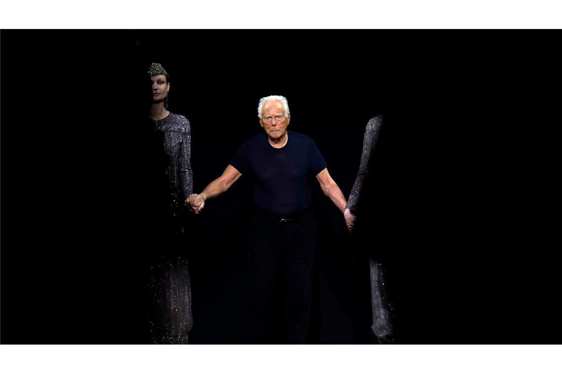 Sorge um Armani: Modemacher sagt Auftritte ab Die Absage war recht kurzfristig.