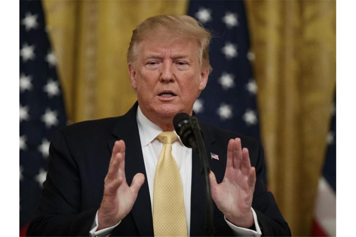 Trump bestätigt großangelegte Abschiebungen ab Sonntag Die Abschiebungen würden am Sonntag beginnen, erklärte Trump. Foto: Evan Vucci/AP