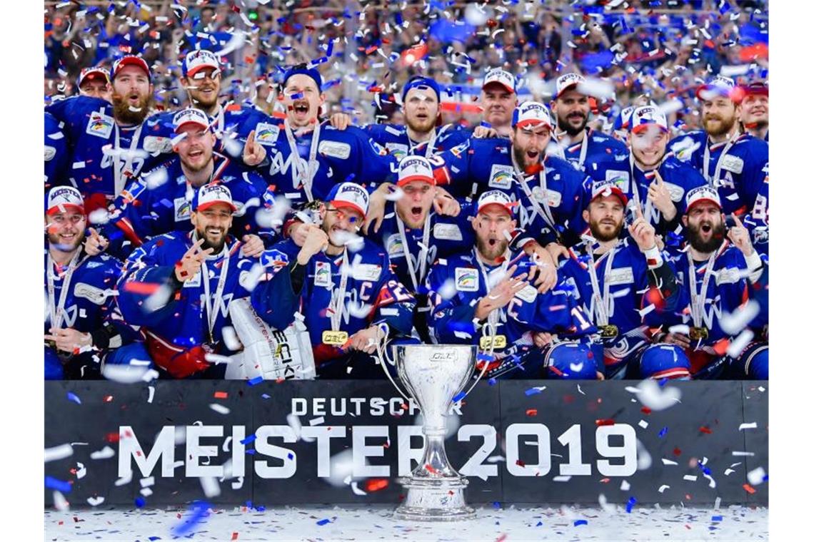 Die Adler Mannheim sind wieder Favorit auf den Gewinn der Meisterschaft. Foto: Uwe Anspach