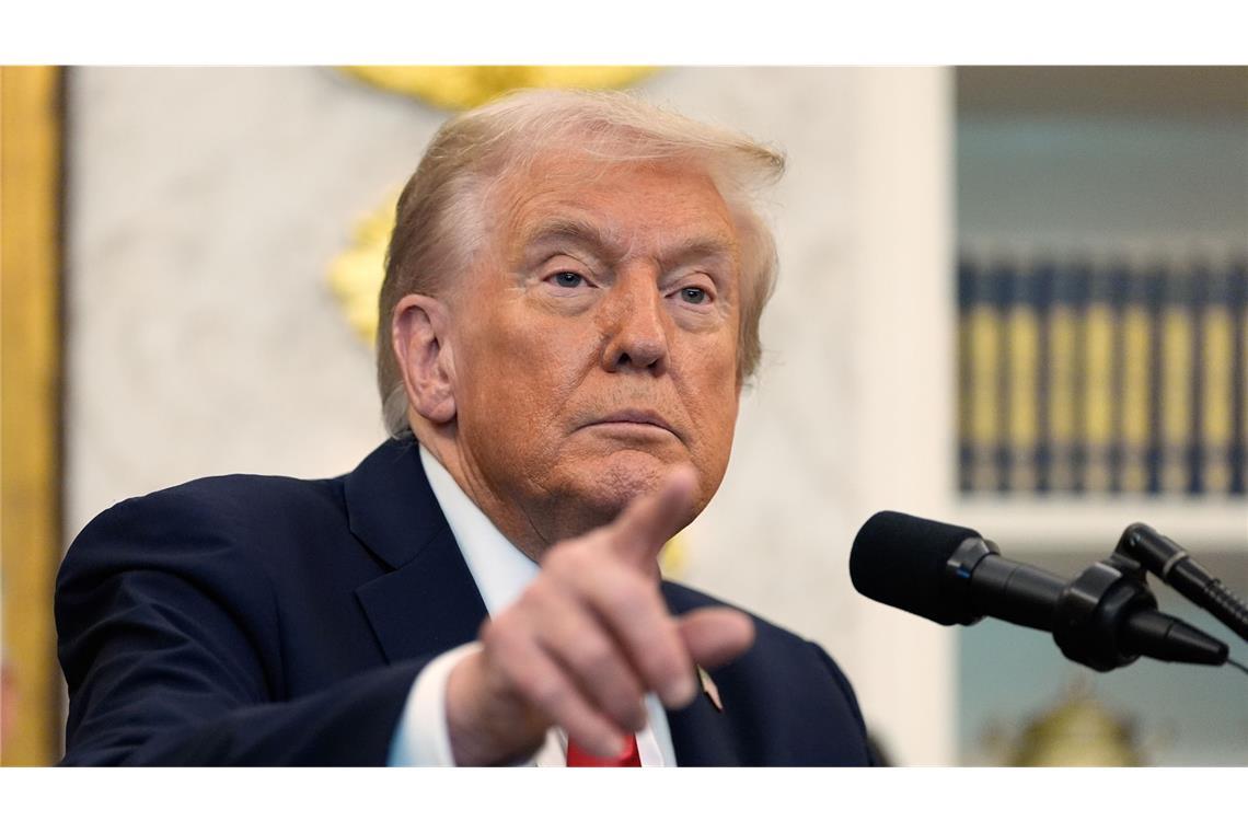 AfD will Trump zum Ehrenbürger von Bad Dürkheim machen Die AfD möchte, dass US-Präsident Donald Trump die Ehrenbürgerwürde des Landkreises Bad Dürkheim erhält (Archivfoto).