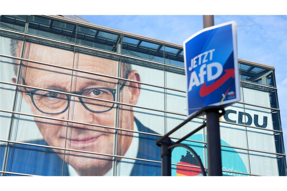 Union mit Einbußen – AfD kommt näher