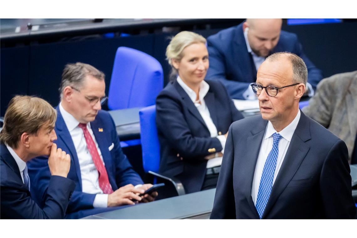 Die AfD sitzt der Union schon lange im Nacken. In den Umfragen ist sie bereits vorbeigezogen. (Archivfoto)