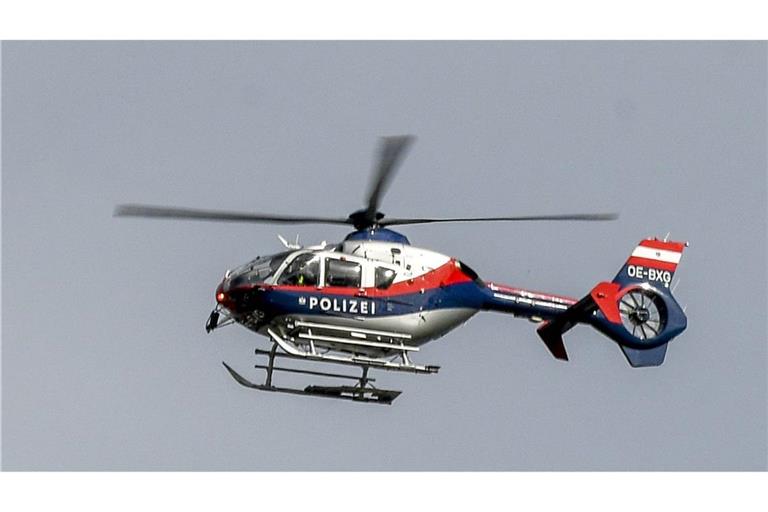 Die Alpinpolizei mitsamt einem Hubschrauber sowie die Bergrettung hatten nach dem jungen Deutschen gesucht. (Symbolbild)