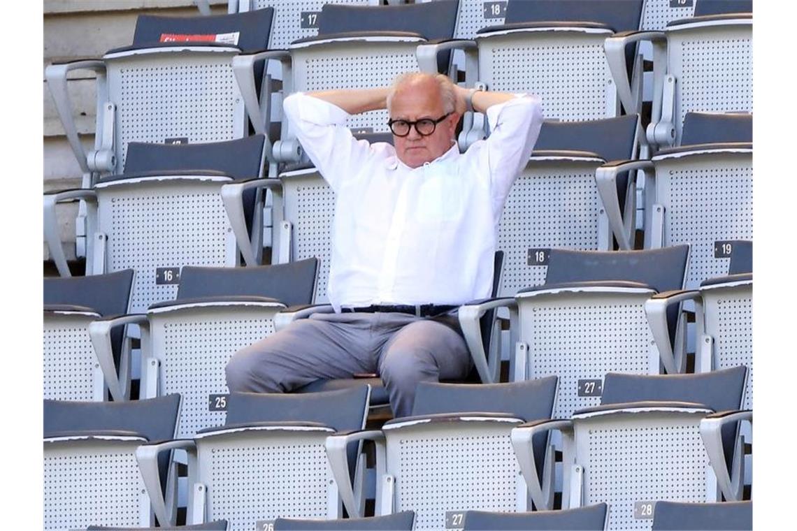 DFB-Beben: Landeschefs fordern Keller-Rücktritt Die Amateurvertreter im Verband haben DFB-Präsident Fritz Keller das Vertrauen entzogen. Foto: Uli Deck/dpa