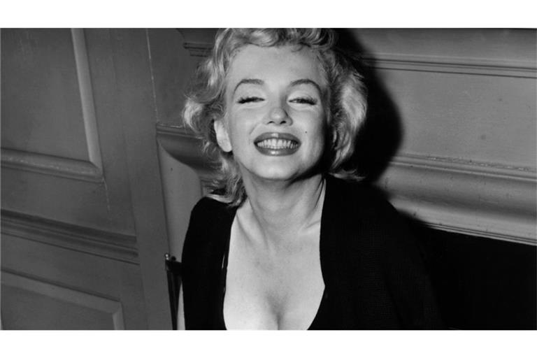Die amerikanische Schauspielerin Marilyn Monroe am 21.06.1956 in New York.