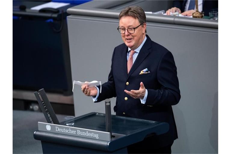 „Die Ampelfraktionen opfern seriöse Parlamentsarbeit auf dem Altar ihrer Koalitionsverhandlungen“: Unionspolitiker Michael Grosse-Brömer. Foto: Bernd von Jutrczenka/dpa