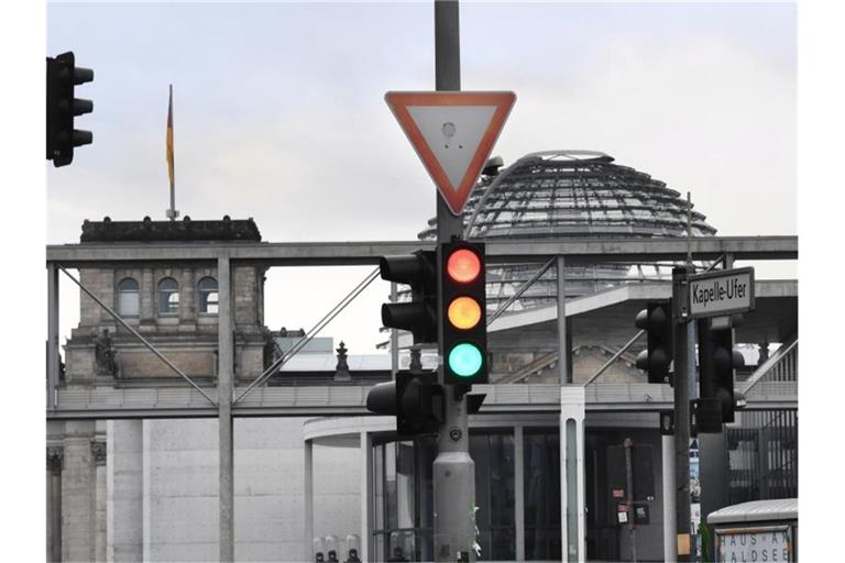 Die Ampelkoalition ist ein mögliches Regierungsbündnis nach der Bundestagswahl. Foto: Julian Stratenschulte/dpa/Symbolbild
