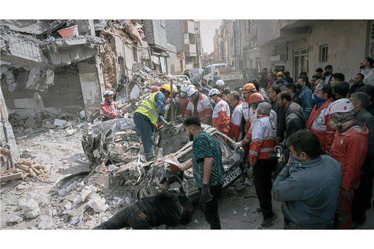 Die Angriffe der USA und Israels auf den Iran dauern an.