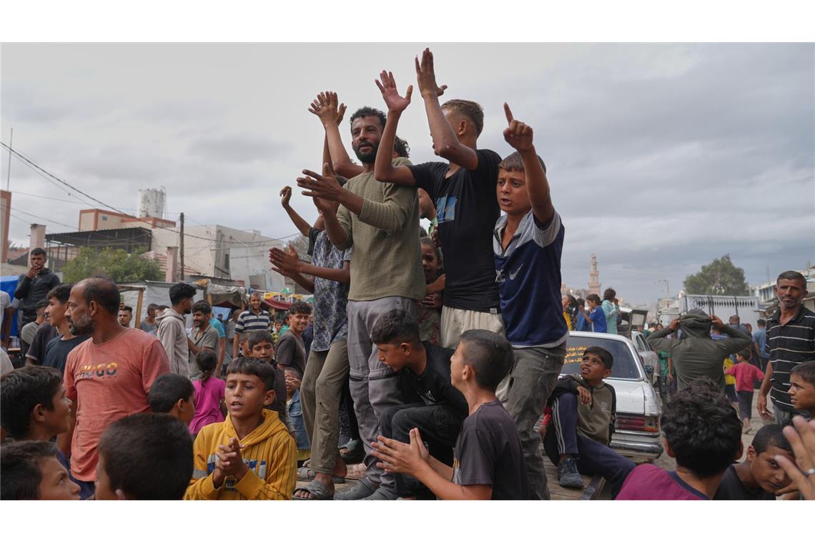 Die Ankündigung einer ersten Einigung zwischen Israel und der Hamas hat im Gazastreifen Jubel ausgelöst.
