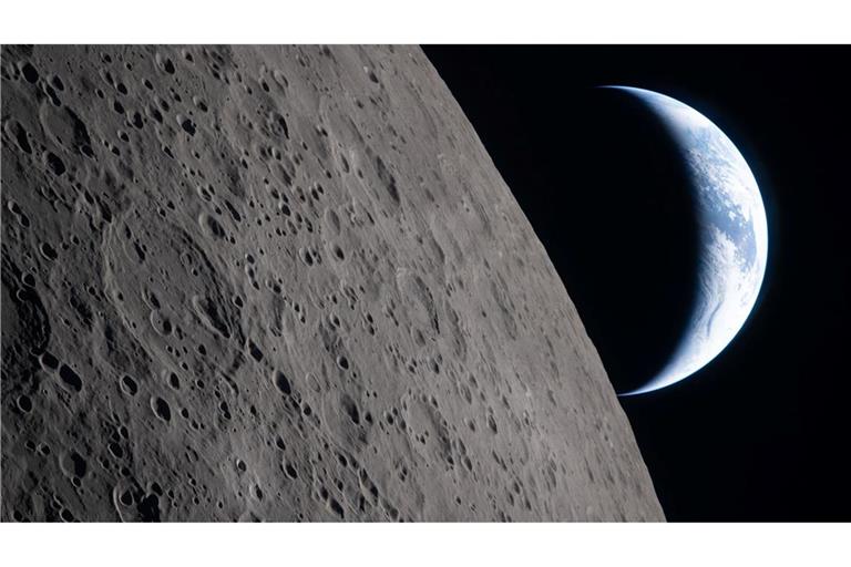 Die "Artemis 2"-Crew hat sich auf den Weg zurück zur Erde gemacht.