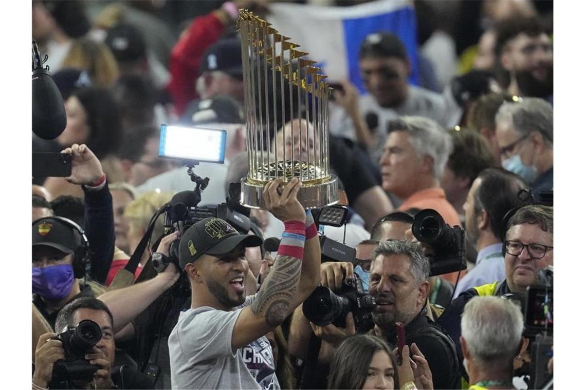 MLB: Atlanta Braves gewinnen World Series Die Atlanta Braves haben die World Series gewonnen. Foto: Sue Ogrocki/AP/dpa