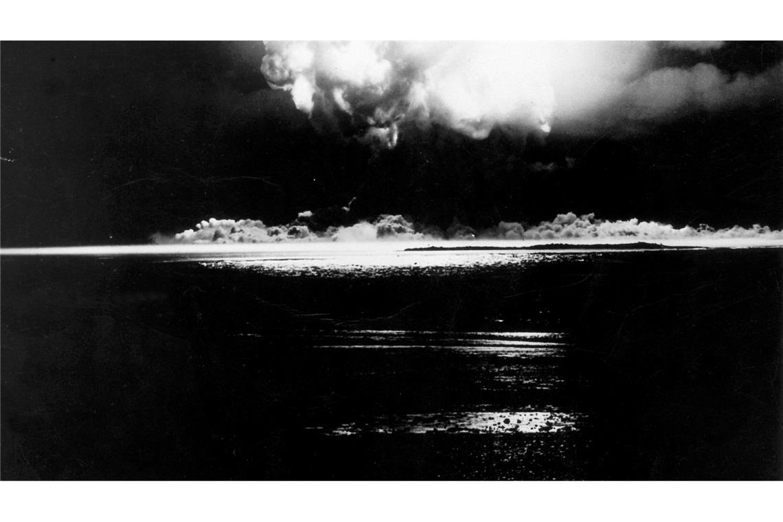 Greenpeace: Bleibende Schäden durch US-Atomtests im Pazifik Die Atomtests der USA hatten der Studie zufolge weltweite Folgen - bis heute. (Archivbild)