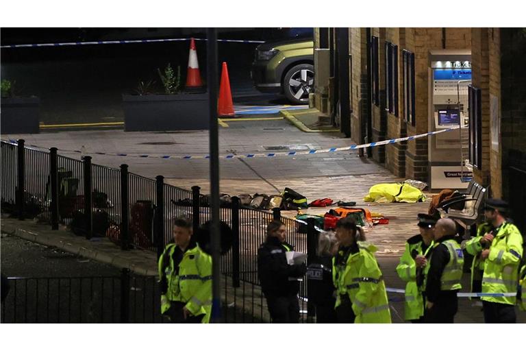 Die Attacke ereignete sich in einem Zug nahe der Stadt Huntingdon.