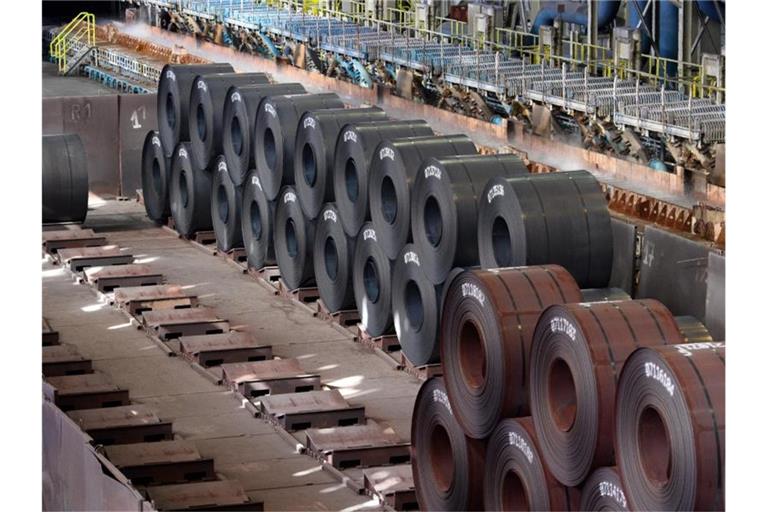 Die auf Materialmangel zurückzuführenden Jobverluste in der Industrie und im Baugewerbe von April 2021 bis Januar 2022 beziffert sich auf 76.000. Foto: Soeren Stache/dpa