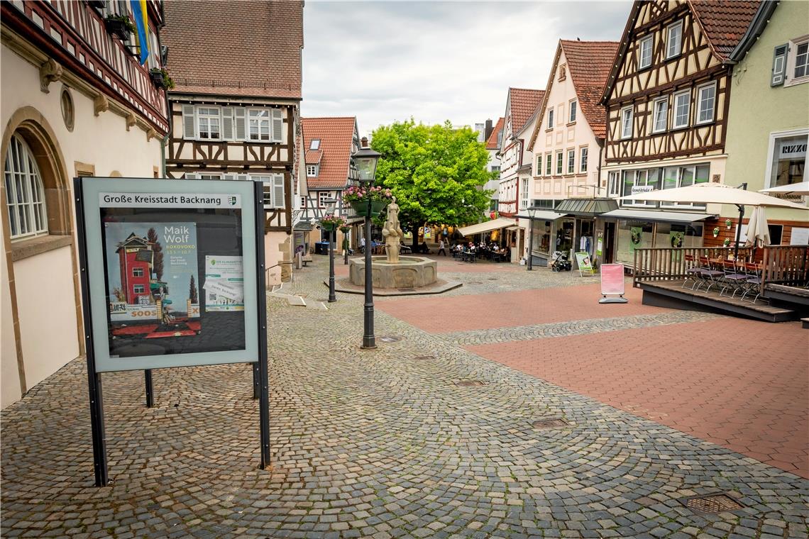 Backnang punktet mit seiner guten Stube