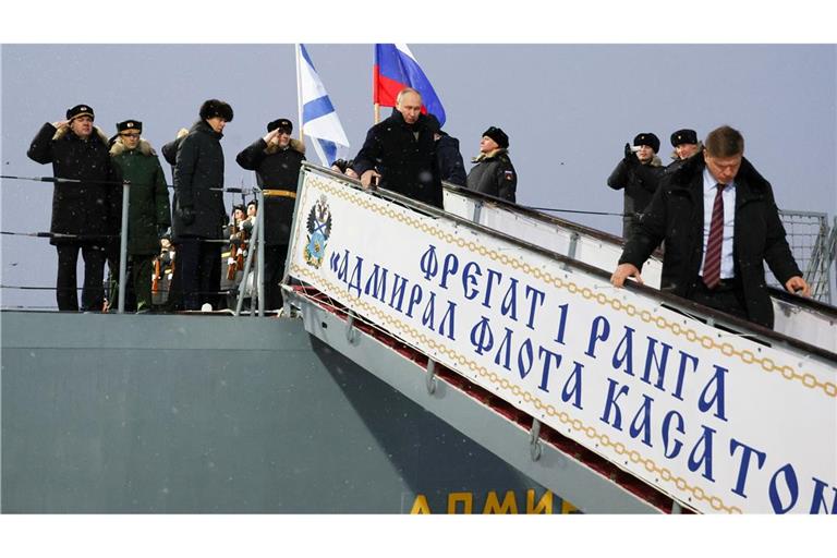Die Aufrüstung der russischen Flotte lässt sich Kremlchef Putin im nächsten Jahrzehnt rund 87 Milliarden Euro kosten. (Archivbild)