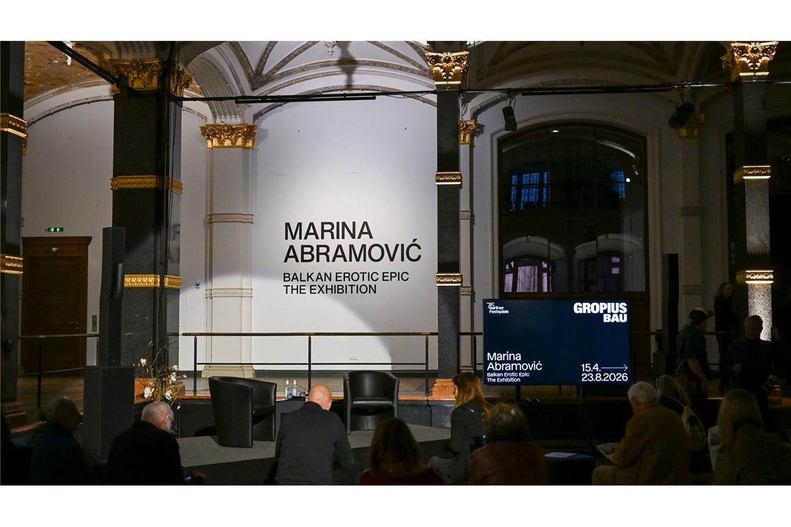 Die Ausstellung "Balkan Erotic Epic" im Gropius Bau.