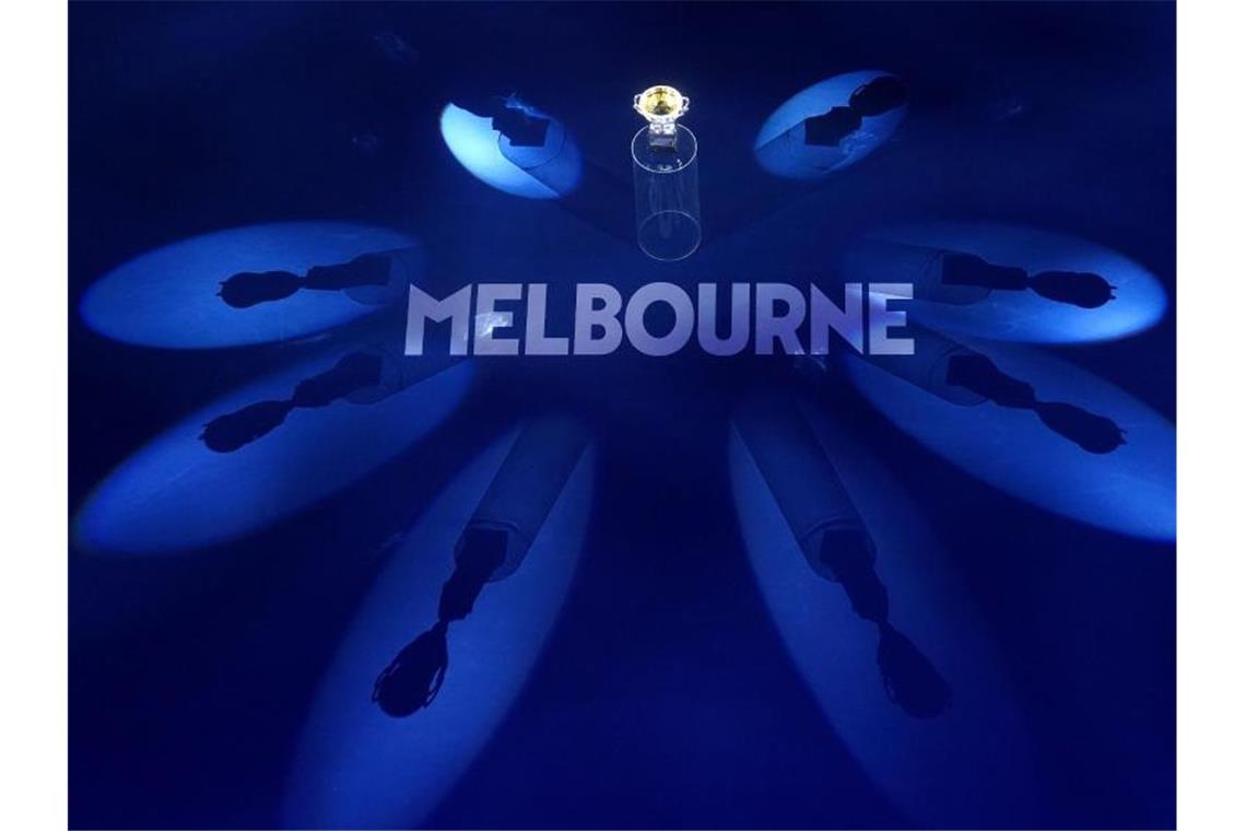Schock für Kerber: Hotel-Isolation in Melbourne Die Australian Open sollen am 8. Februar beginnen. Foto: Dave Hunt/AAP/dpa