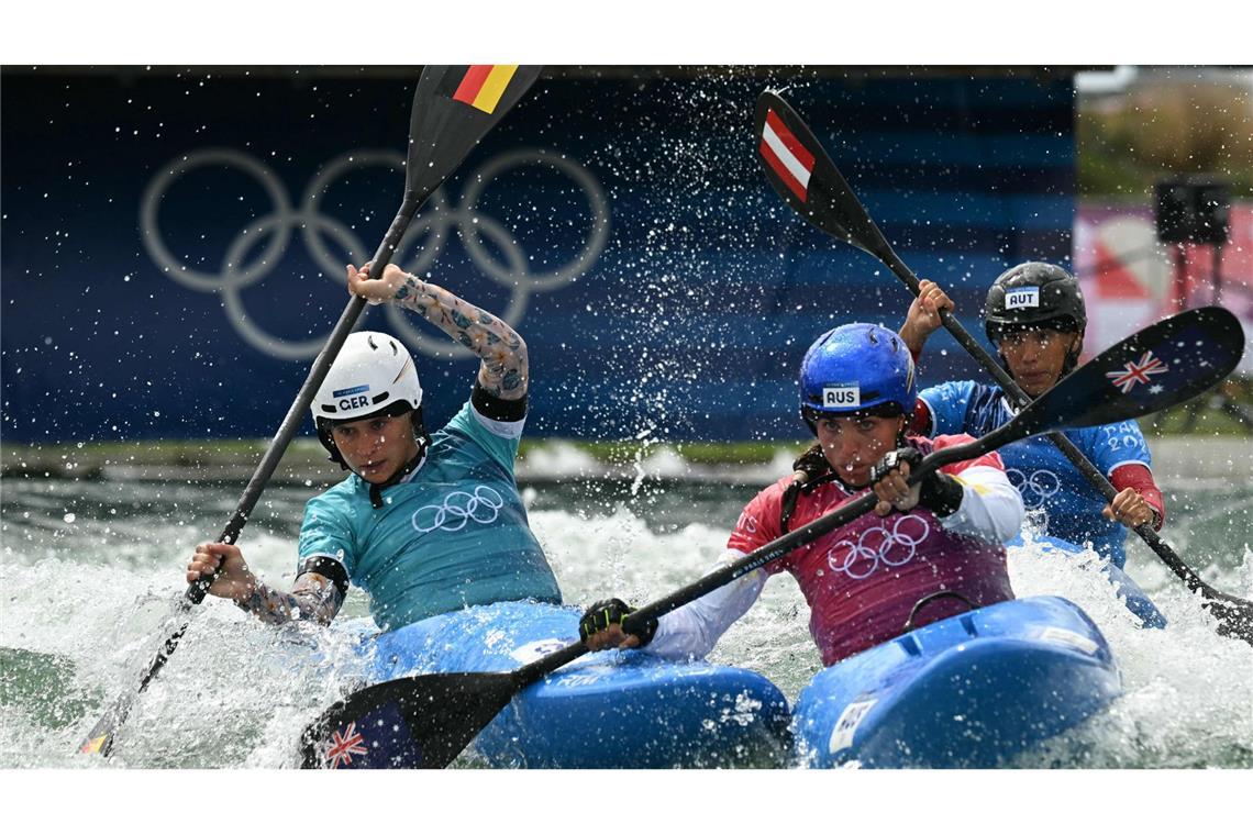 Nierentumor: Kanuslalom-Star Fox erfolgreich operiert Die australische Olympiasiegerin Jessica Fox (rechts)