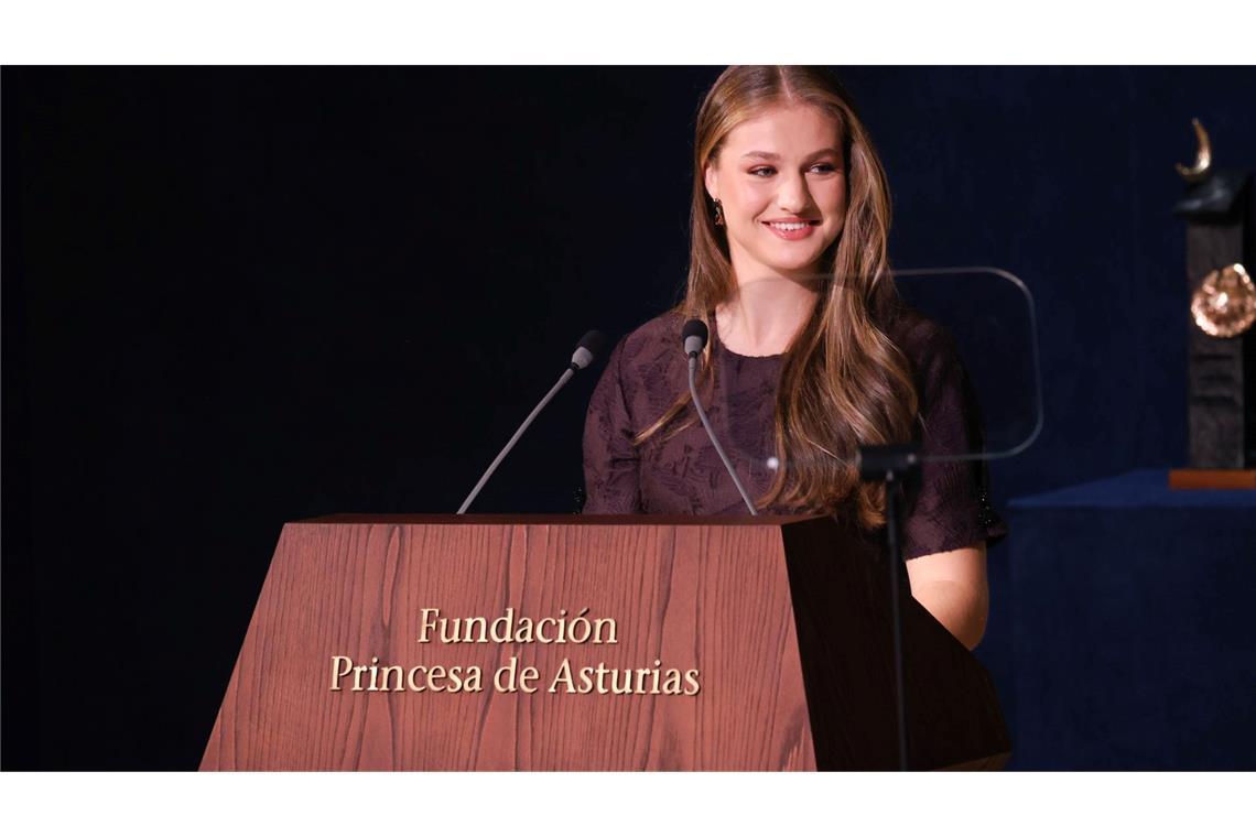 Die Auszeichnungen sind nach der Thronfolgerin benannt.