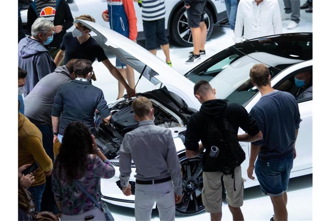 Münchner Automesse IAA will groß und sichtbar bleiben Die Automesse IAA fand im Sommer zum ersten Mal in München statt. Foto: Sven Hoppe/dpa