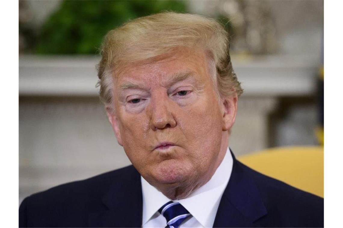 Donald Trump dementiert Vergewaltigungsvorwürfe Die Autorin E.Jean Carroll hat schwere Vorwürfe gegen US-Präsident Trump erhoben. Der weist die Anschuldigungen entschieden zurück. Foto: Sean Kilpatrick/The Canadian Press/AP
