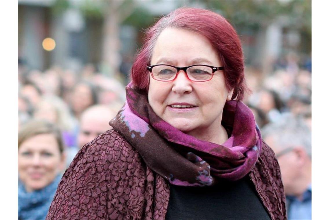 Hilde-Domin-Preis für Literatur im Exil für Natascha Wodin Die Autorin Natascha Wodin, aufgenommen auf der Buchmesse in Leipzig. Foto: Jan Woitas/Archivbild