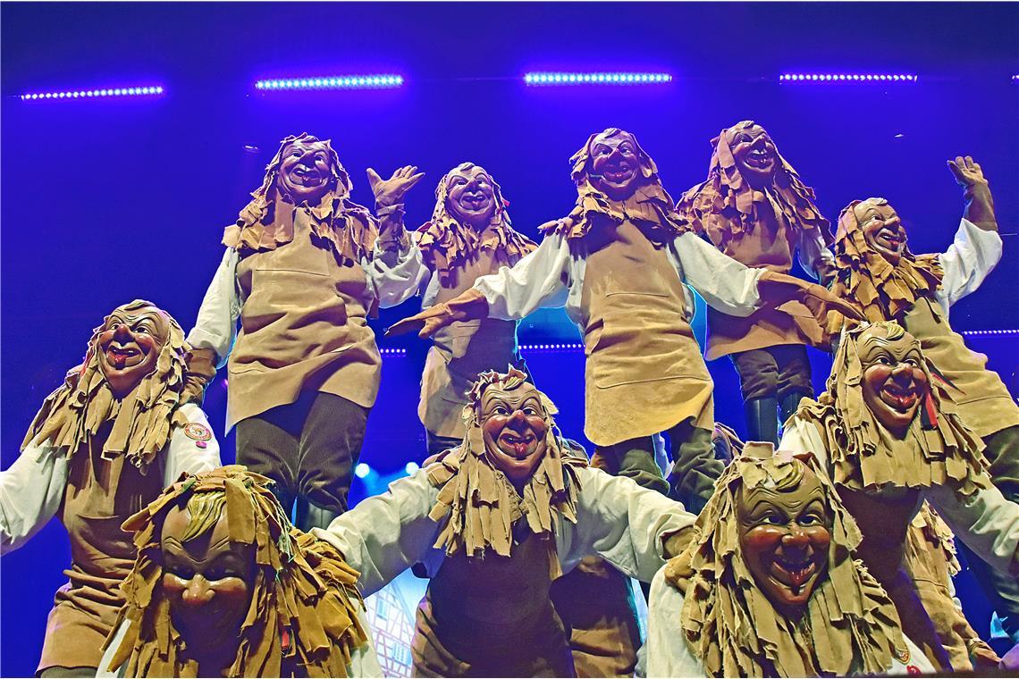 Die Backemer Träppler Buaba. Prunksitzung des Backnanger Karnevals-Clubs (BKC) i...