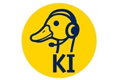 Die Backnanger Gans steht im kommenden Jahr als Online-Ansprechpartnerin zur Verfügung. Foto: Stadt Backnang