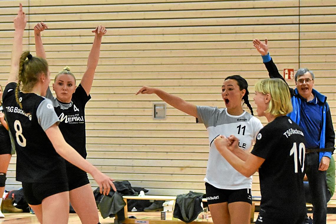 Bei den TSG-Volleyballerinnen läuft’s