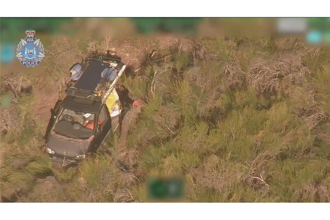 Deutsche Backpackerin zerstochen, hungrig und erschöpft Die Backpackerin hatte den Lieferwagen verlassen und war elf Tage durchs Outback geirrt.