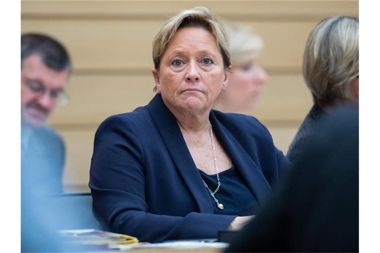 Die baden-württembergische Kultusministerin Susanne Eisenmann (CDU). Foto: Tom Weller/dpa/Archivbild