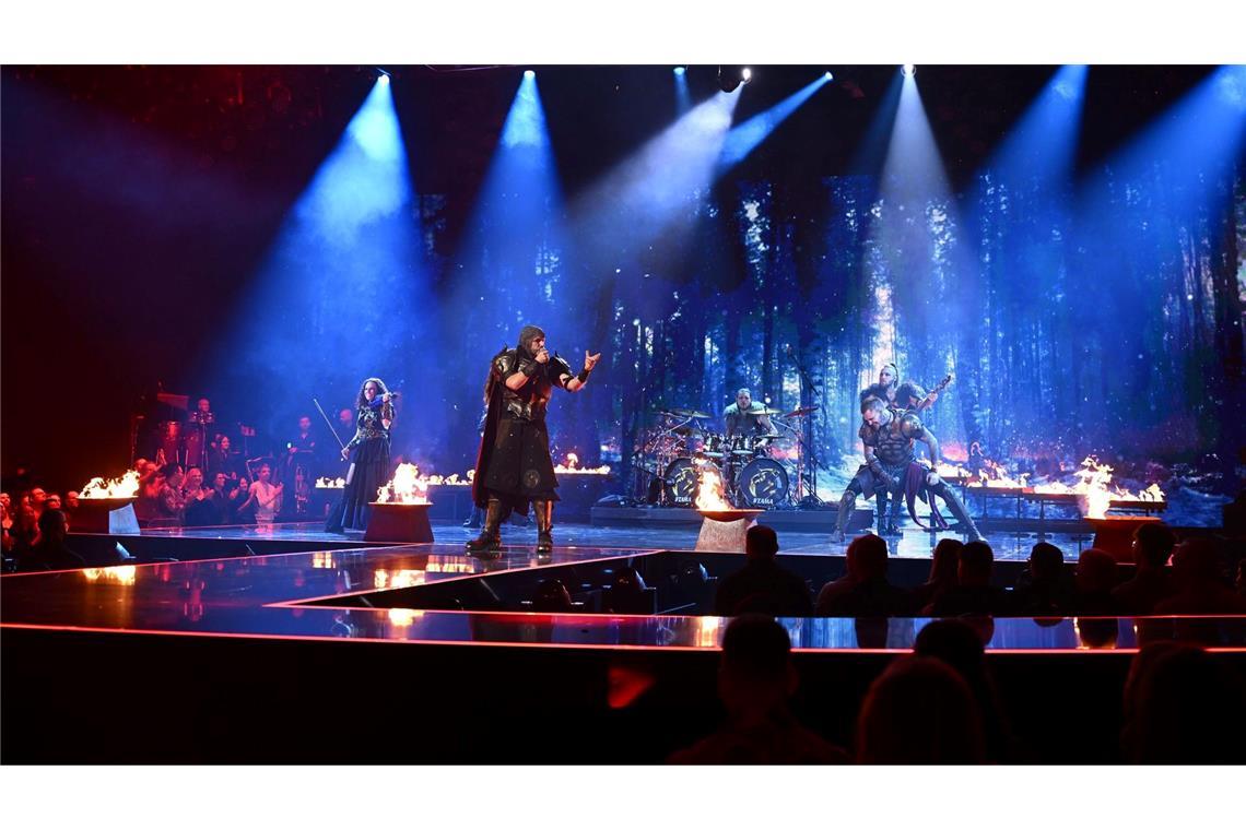 Schickt Stefan Raab bald wilde Mittelalter-Rocker zum ESC? Die Band Feuerschwanz war die wohl größte Überraschung beim ESC-Vorentscheid.