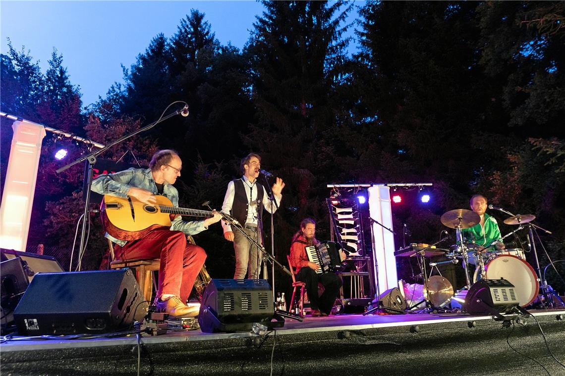 Die Band Gankino Circus sorgt beim Murrhardter Bergfestival für viel Stimmung. Foto: J. Fiedler