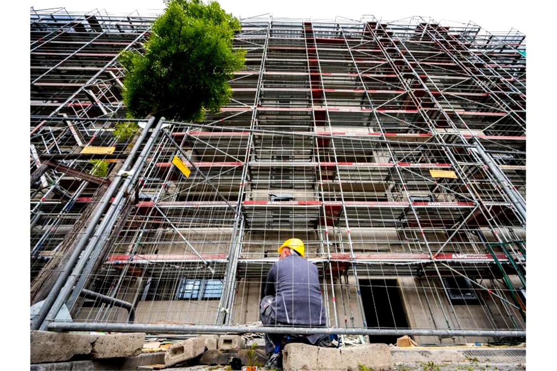 Die Baubranche kann ihr hohes Tempo nach Monaten boomender Geschäfte nicht halten. Foto: Andreas Arnold