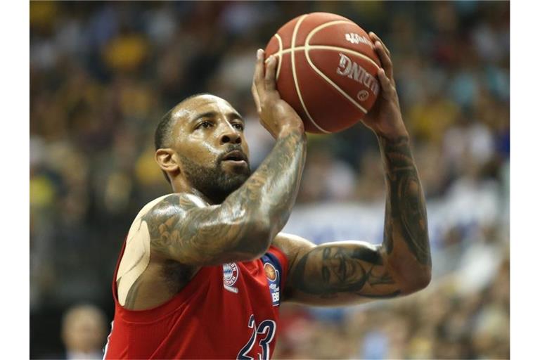 Die Bayern-Basketballer um Derrick Williams wollen am Sonntag erneut deutscher Meister werden. Foto: Andreas Gora