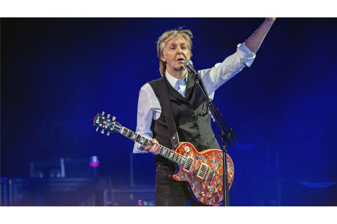 Die Beatles-Legende kam in die Show. (Archivbild)