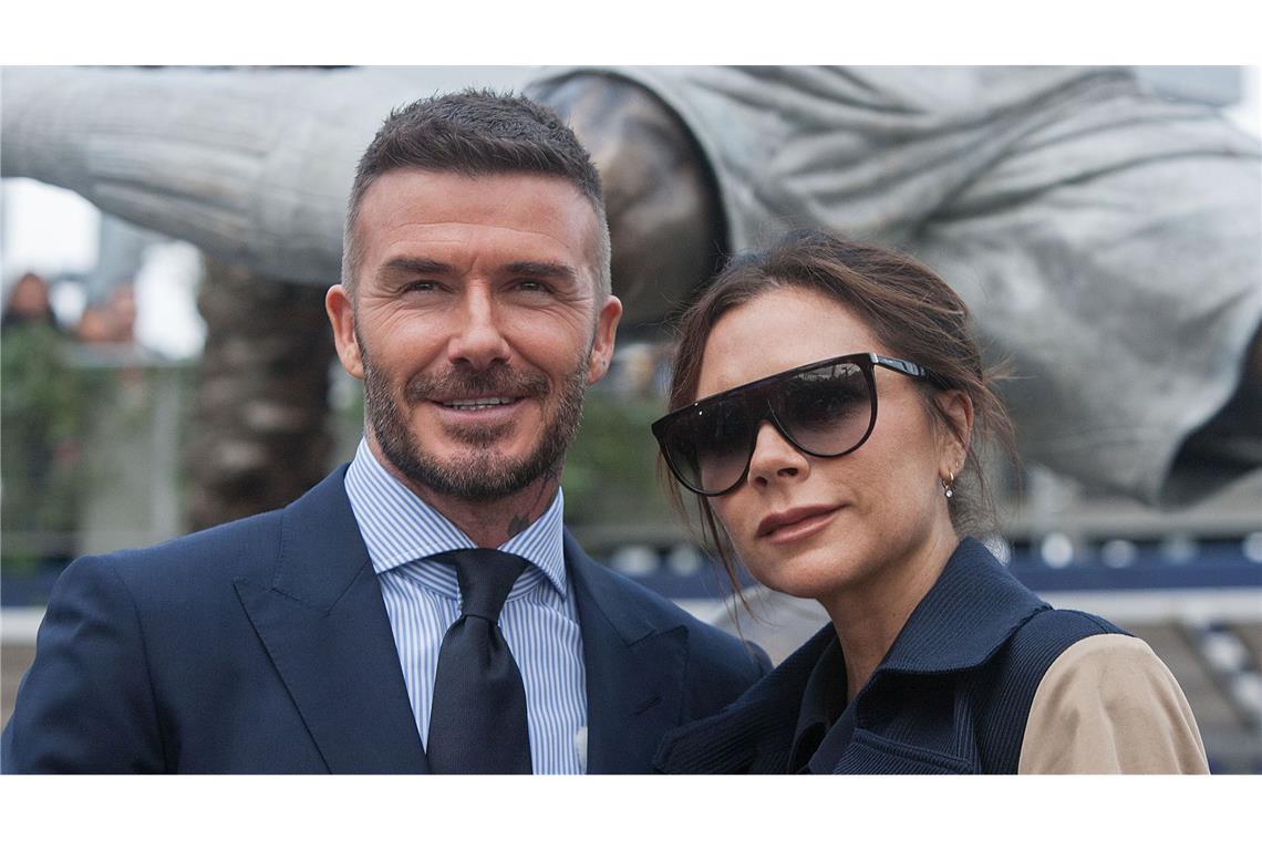 Erhebt Euch, Sir David! Beckham erhält den Ritterschlag Die Beckhams gehören zu den berühmtesten Paaren weltweit. (Archivbild)