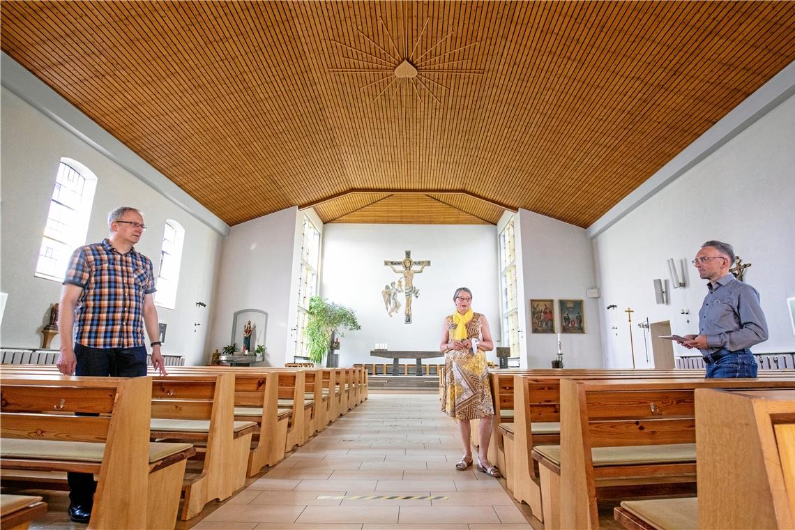 Kirche am Ebersberg im harten Lockdown