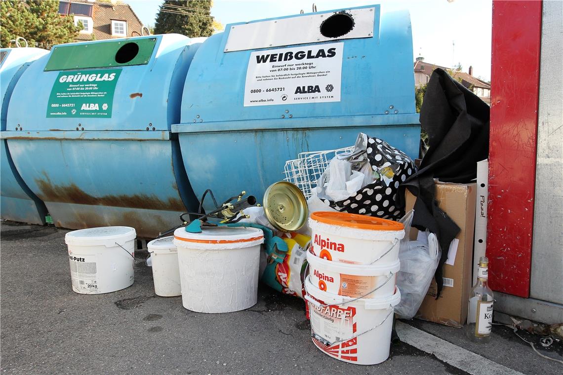 Die Befragung zum Thema Müll ist Teil der Fortschreibung des Abfallwirtschaftskonzepts. Symbolfoto: E. Layher