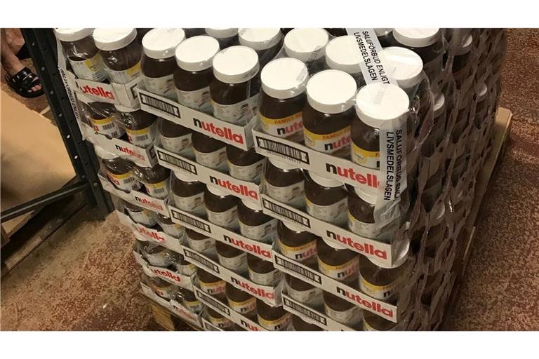 Die Behörde kann über 2.000 Nutella-Gläser nicht einfach so entsorgen.