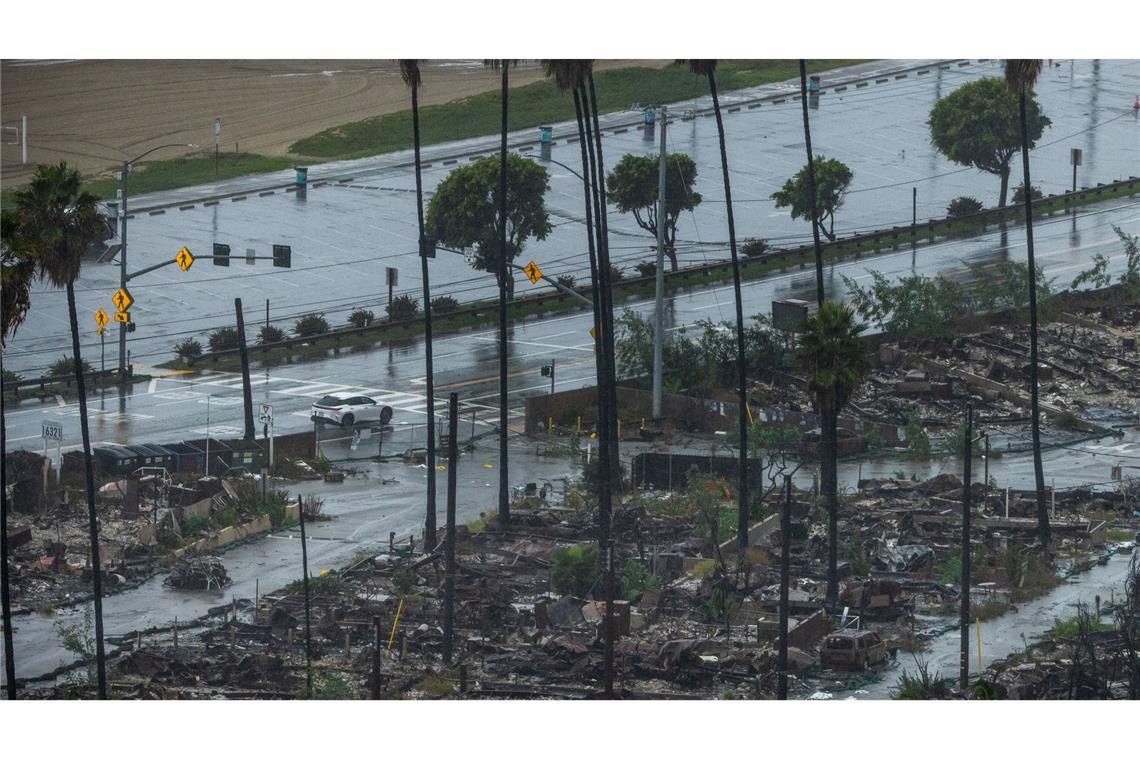 Die Behörden warnten von Sturzfluten und Überschwemmungen.
