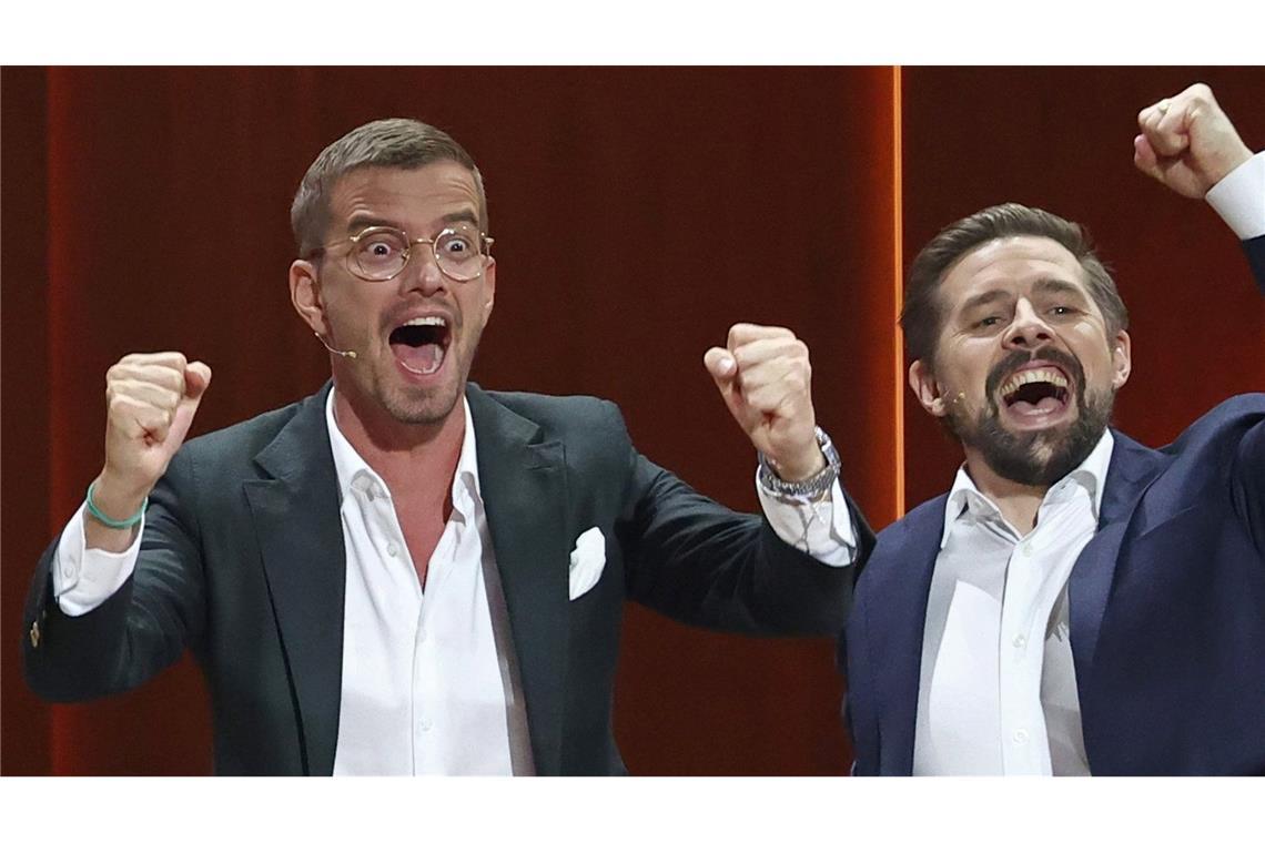 Joko und Klaas beginnen 2025 mit einer Neujahrsgala Die beiden Entertainer Joko und Klaas starten mit einer Neujahrsgala in das Jahr 2025. (Archivbild)