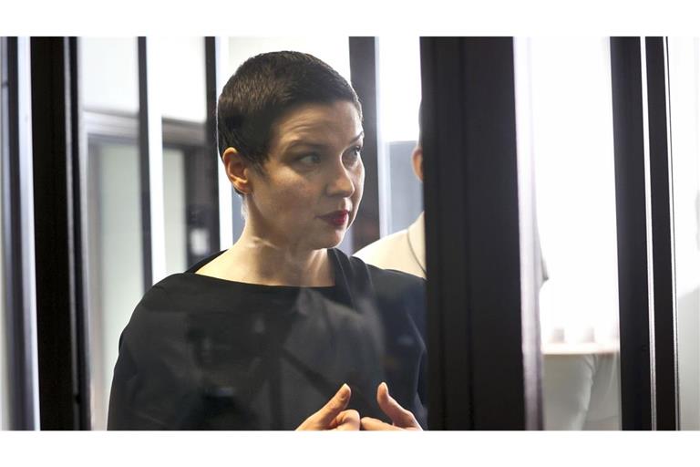 Die belarussische Oppositionelle Maria Kolesnikowa wurde mit dem Wallraff-Preis ausgezeichnet.