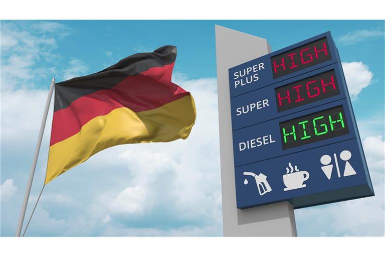 Die Benzinpreise in den einzelnen Bundesländern unterscheiden sich.