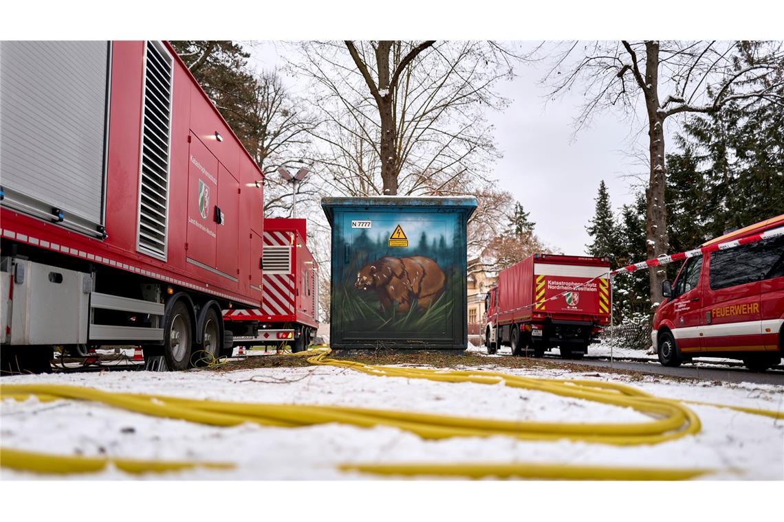 Die Berliner Feuerwehr erhielt Unterstützung aus NRW.